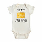 Italian Pasta Newborn Baby Onesie® Bodysuit GS1 Baby Onesie La Vie Bien Italian Pasta Newborn Baby Onesie® Bodysuit GS1