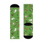 Italian themed Crew Socks by Printify