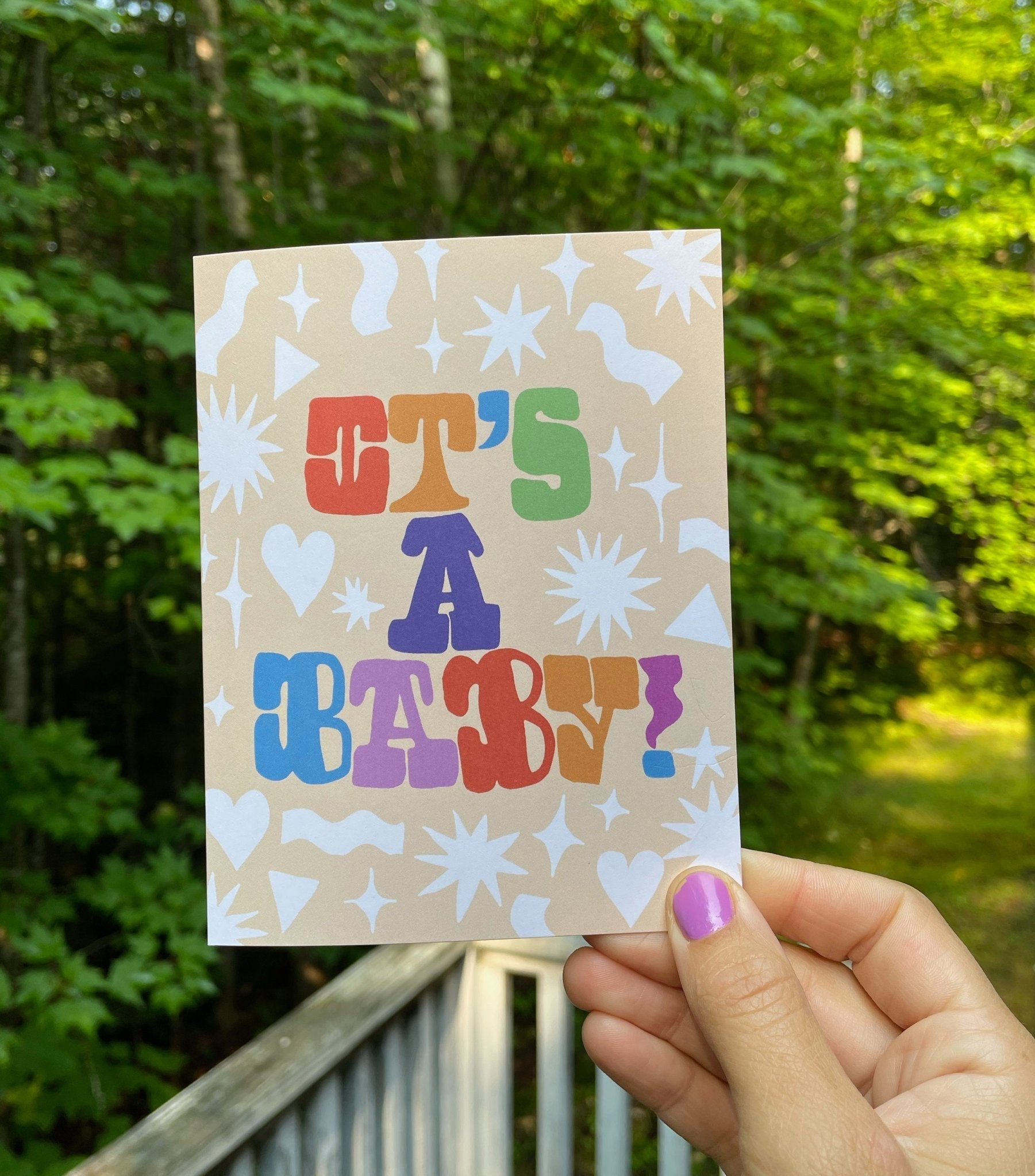 It's A Baby Cards La Vie Bien It's A Baby