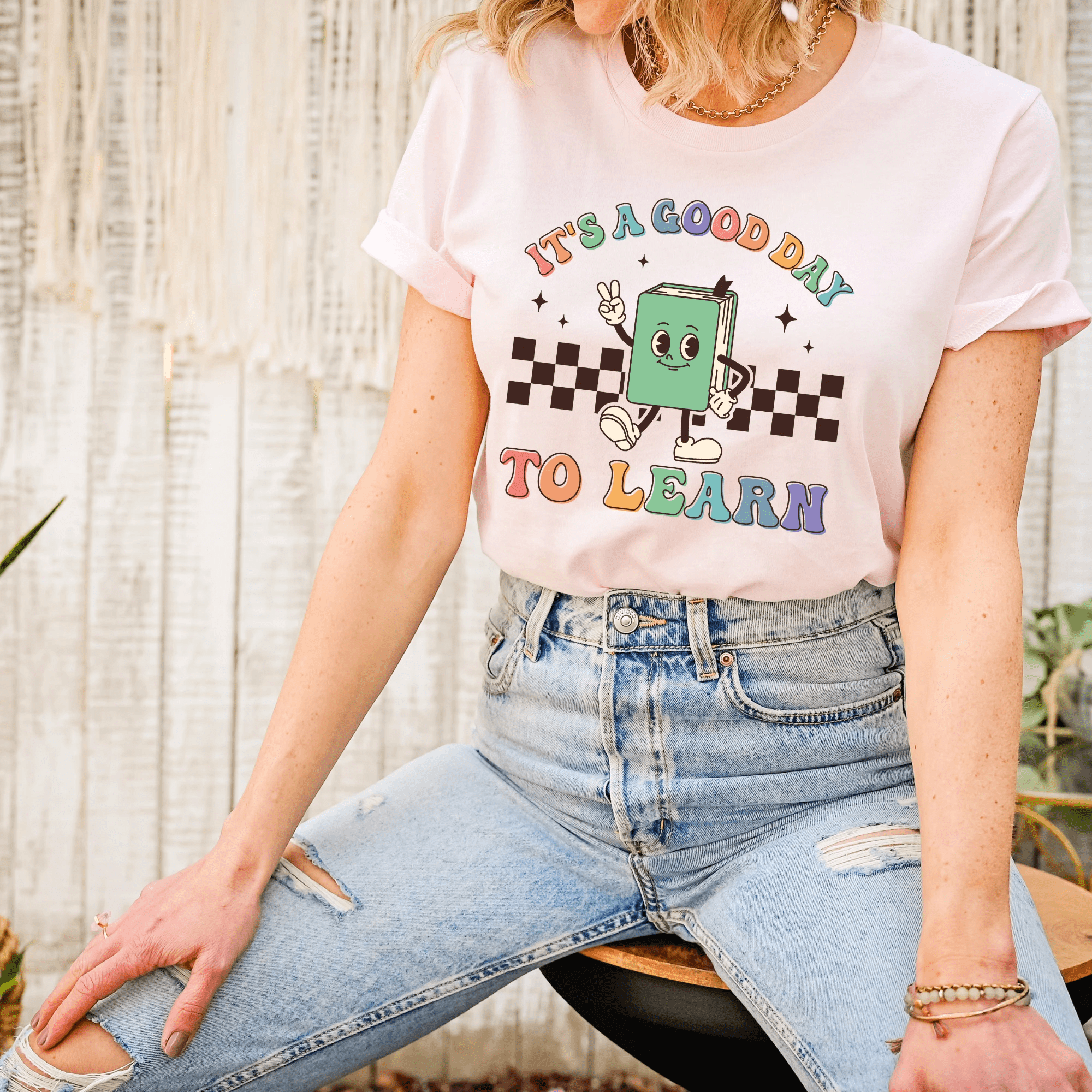 It's a Good Day to Learn! Adult tee, gift for teachers by Benny and Ray Apparel