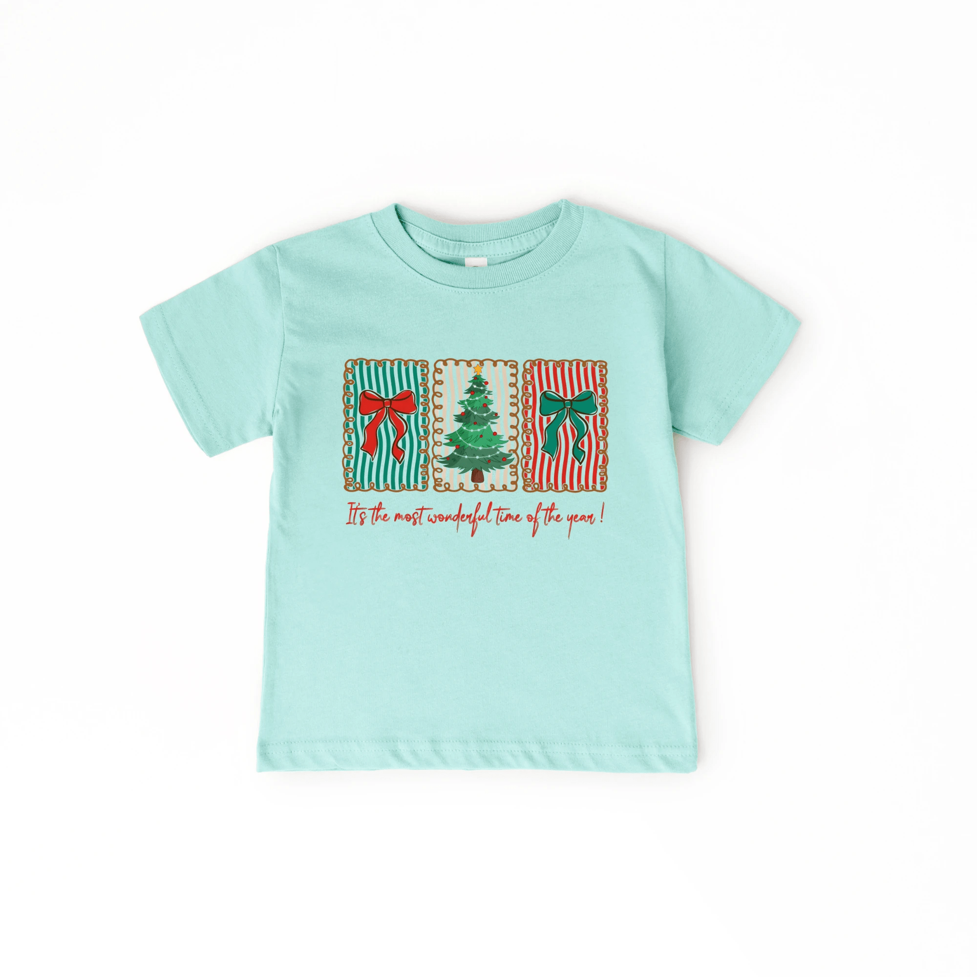 It's the most wonderful time of the Year Stamps toddler and youth tee shirt, Christmas collection by Benny and Ray Apparel