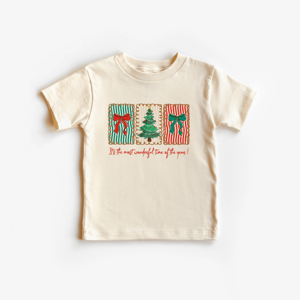 It's the most wonderful time of the Year Stamps toddler and youth tee shirt, Christmas collection by Benny and Ray Apparel