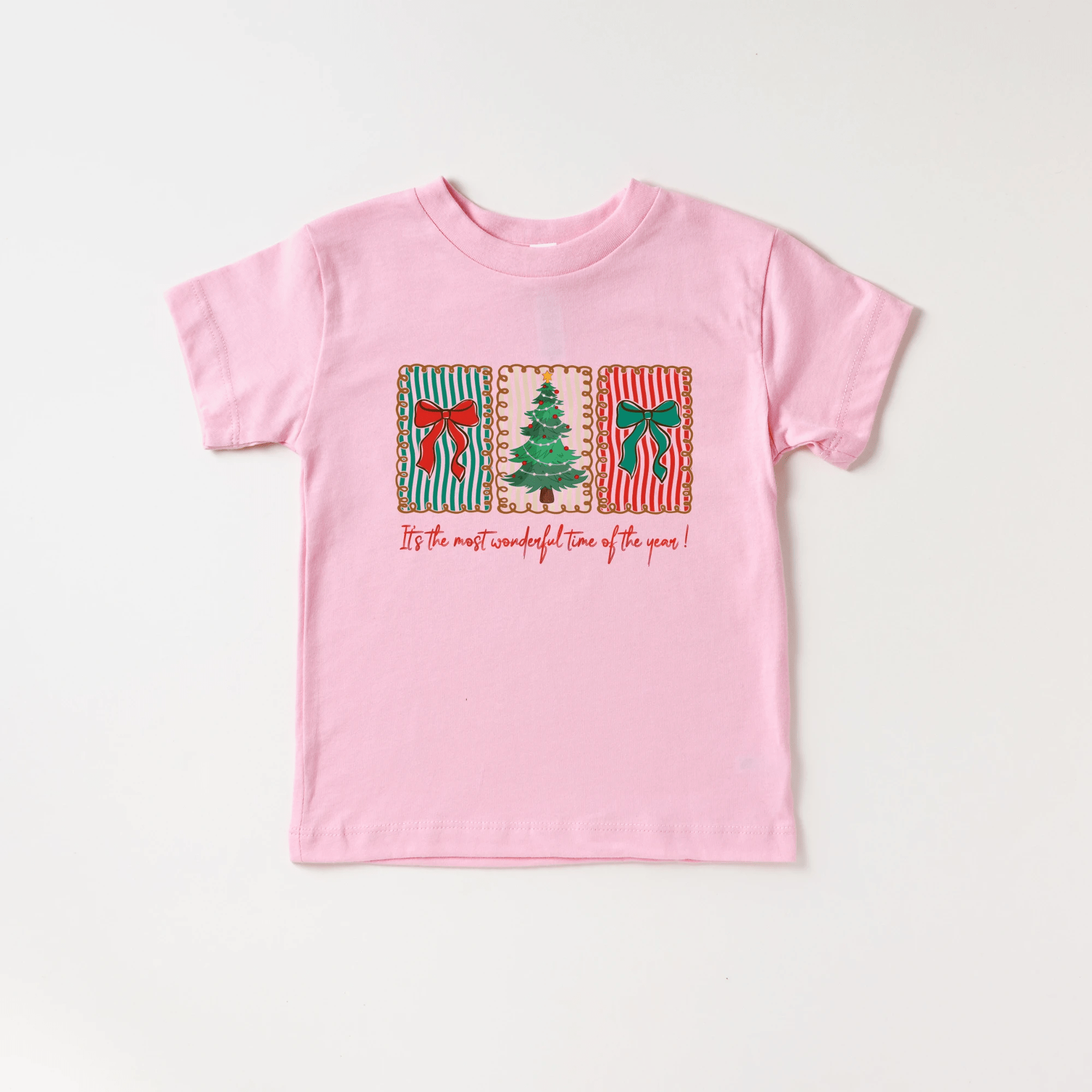 It's the most wonderful time of the Year Stamps toddler and youth tee shirt, Christmas collection by Benny and Ray Apparel