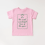 It's the most wonderful time of the Year toddler and youth tee shirt, Christmas collection by Benny and Ray Apparel