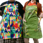 I've Heard Good Things About Wine Funny Cooking and BBQ Apron Unisex 2 Pockets Adjustable Strap 100% Cotton | BlueQ at GetBullish by The Bullish Store