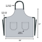 I've Heard Good Things About Wine Funny Cooking and BBQ Apron Unisex 2 Pockets Adjustable Strap 100% Cotton | BlueQ at GetBullish by The Bullish Store