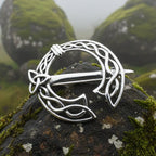 Ivermere Celtic Knot Tara Brooch in Sterling Silver Brooch La Vie Bien Ivermere Celtic Knot Tara Brooch in Sterling Silver