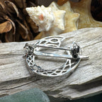 Ivermere Celtic Knot Tara Brooch in Sterling Silver Brooch La Vie Bien Ivermere Celtic Knot Tara Brooch in Sterling Silver