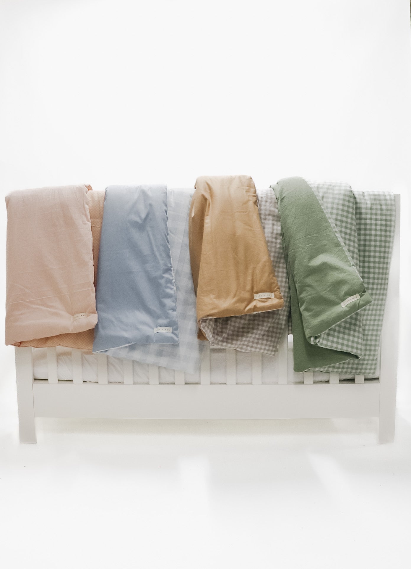 Ivy Gingham Quilted Blanket La Vie Bien Ivy Gingham Quilted Blanket