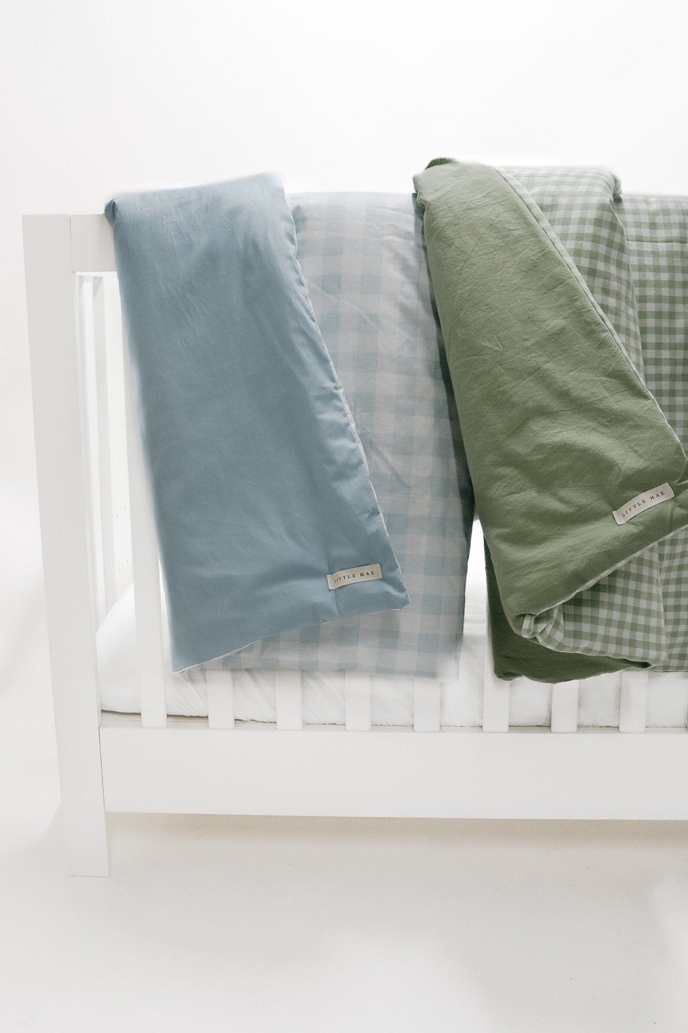 Ivy Gingham Quilted Blanket La Vie Bien Ivy Gingham Quilted Blanket