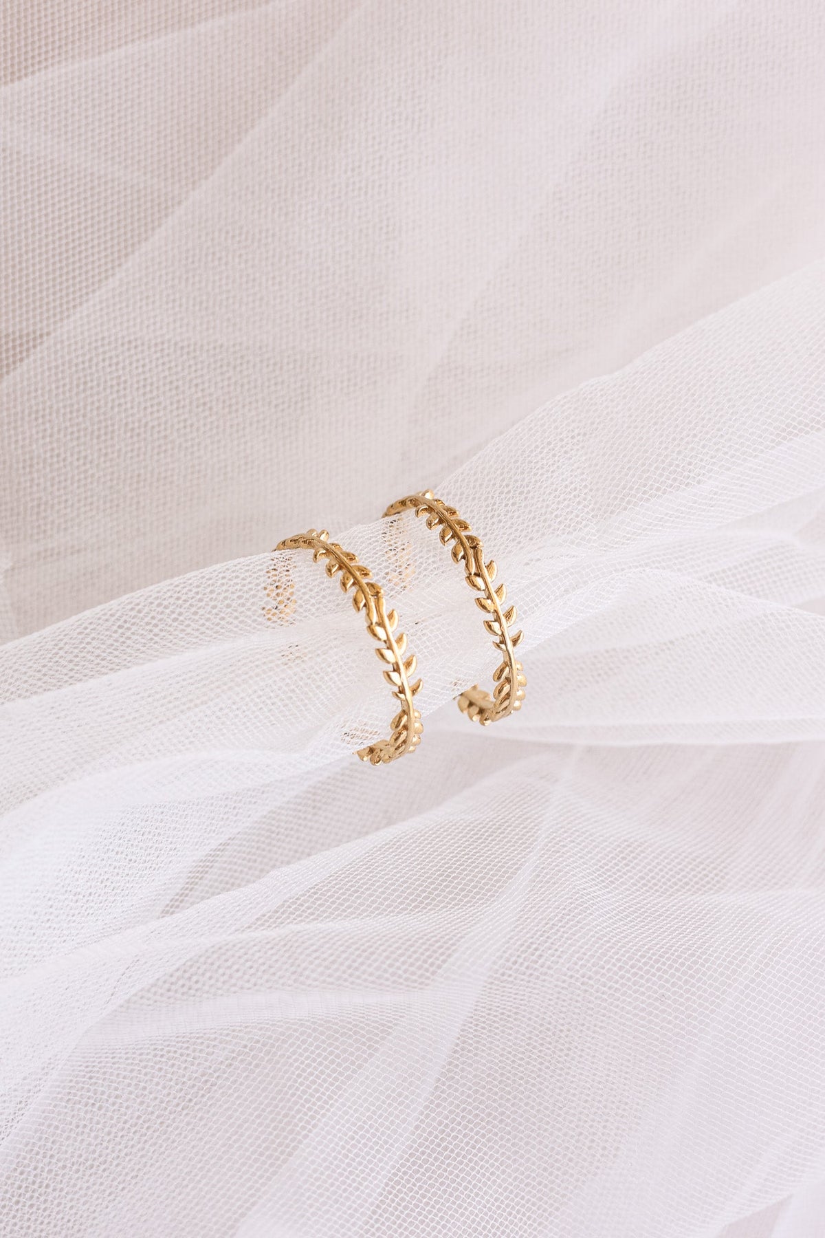 Ivy Hoop Earrings La Vie Bien Ivy Hoop