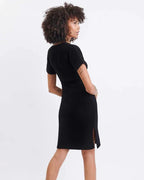 Ixchel Black Tunic Knit Dress Apparel La Vie Bien Ixchel Black Tunic Knit Dress