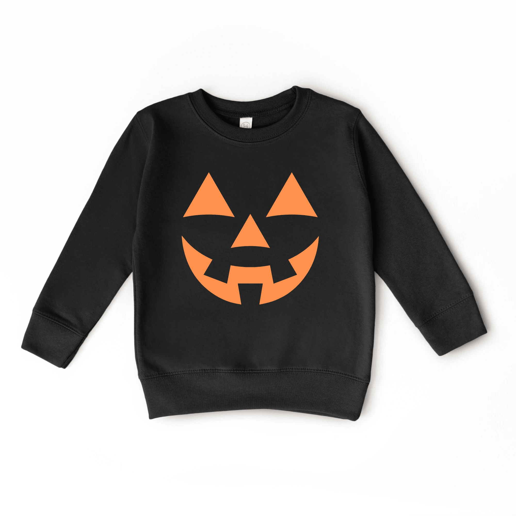 Jack O Lantern toddler and youth Sweatshirt - Halloween collection by Benny and Ray Apparel