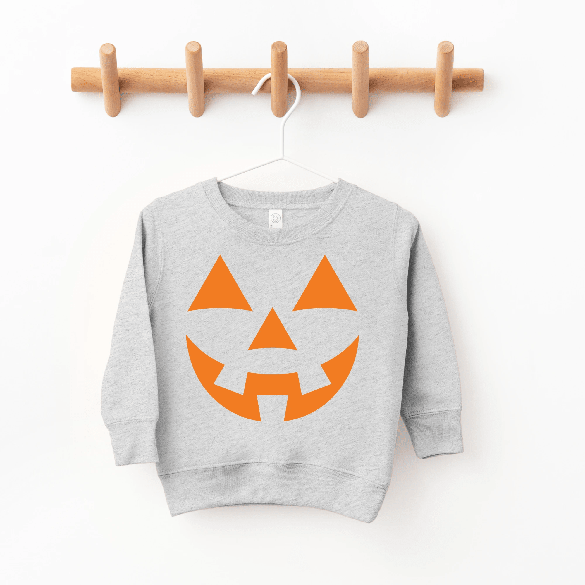 Jack O Lantern toddler and youth Sweatshirt - Halloween collection by Benny and Ray Apparel