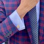 Jalebi Cufflinks by Modern Desi