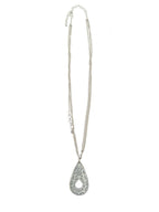 Jali Cutout Bone Necklace