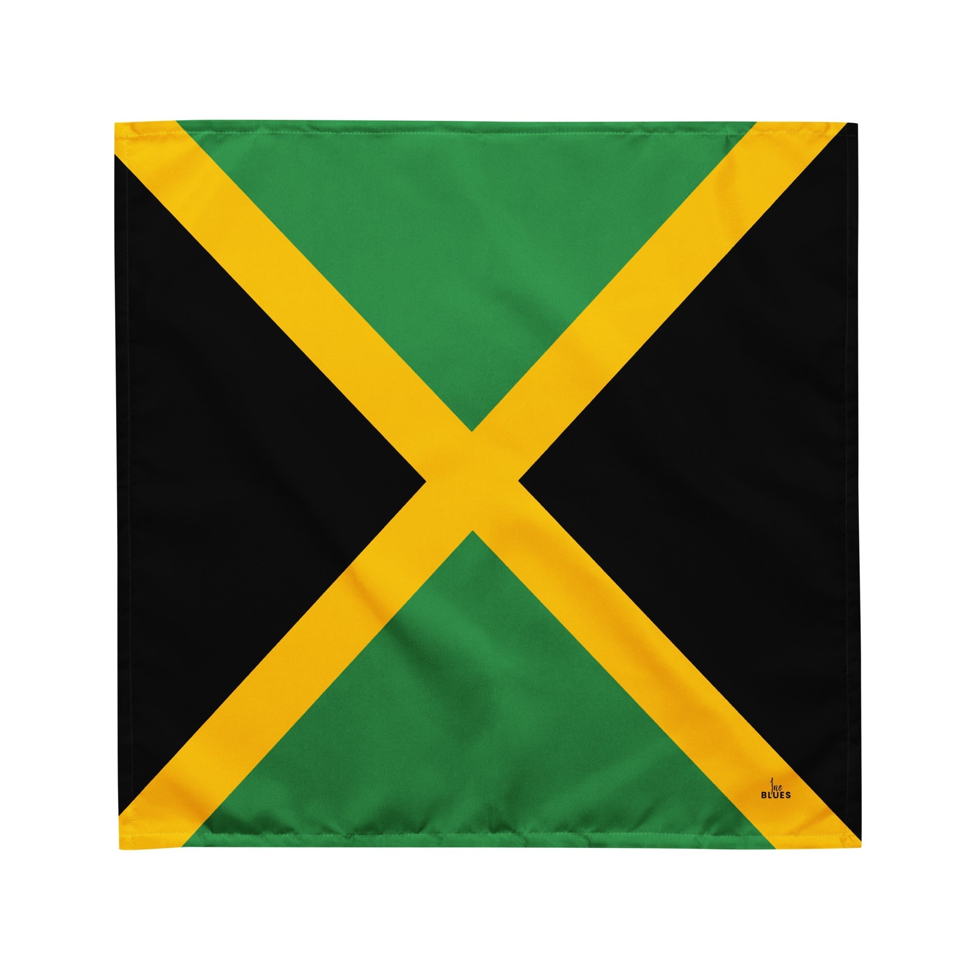 Jamaica Flag Bandana All-Over Print Bandana La Vie Bien Jamaica Flag Bandana