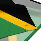 Jamaica Flag Bandana All-Over Print Bandana La Vie Bien Jamaica Flag Bandana