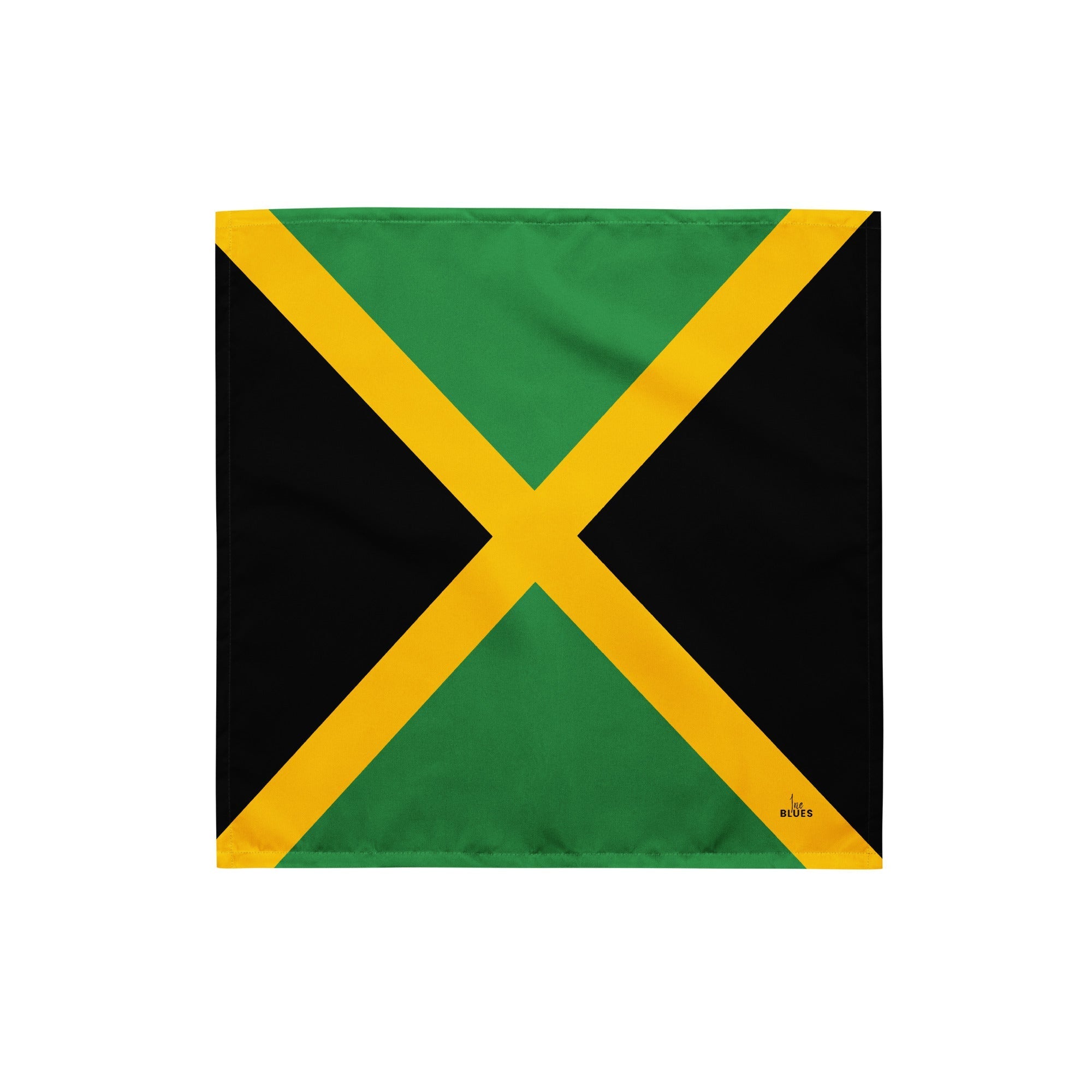 Jamaica Flag Bandana All-Over Print Bandana La Vie Bien Jamaica Flag Bandana