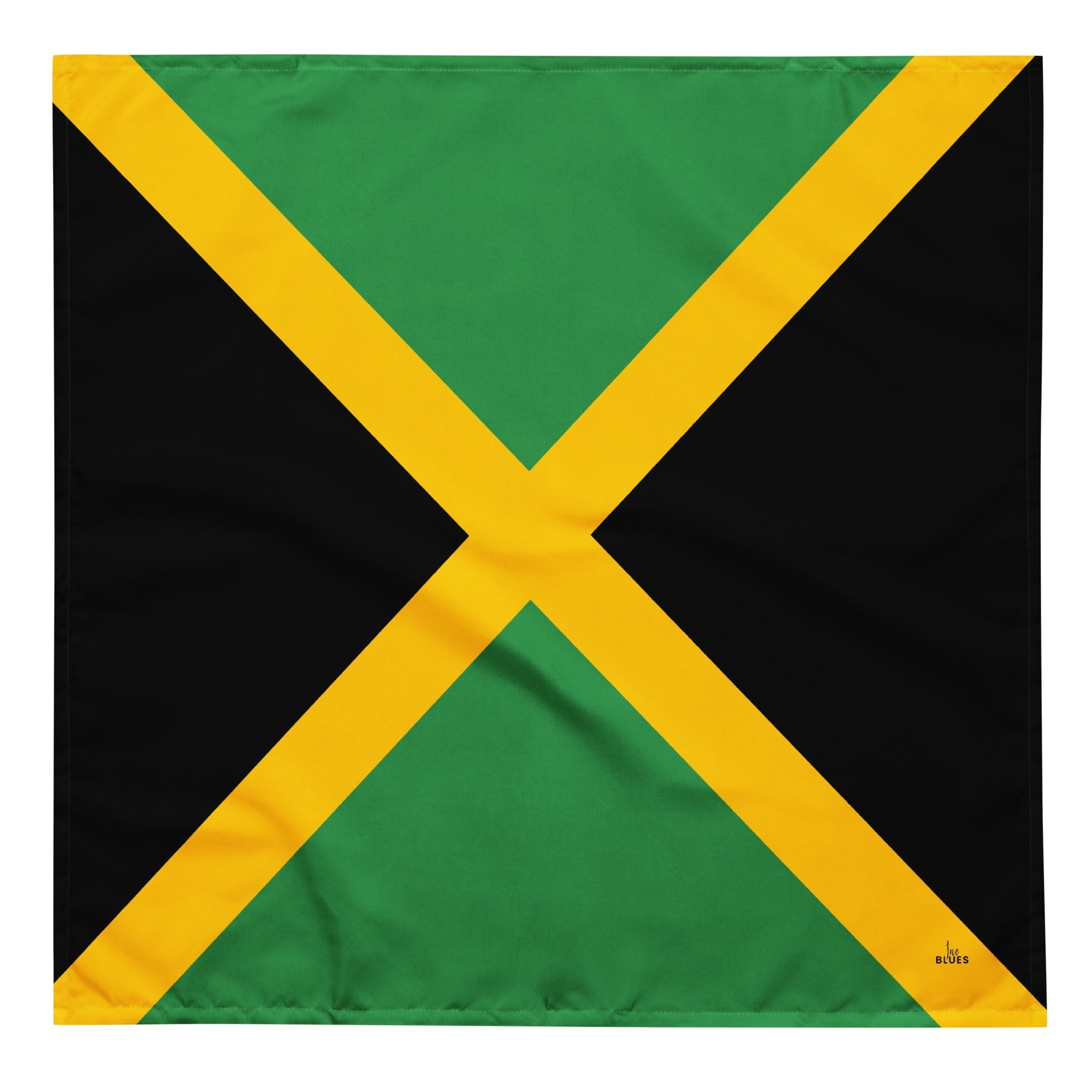 Jamaica Flag Bandana All-Over Print Bandana La Vie Bien Jamaica Flag Bandana