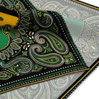 Jamaica Flag Paisley Print Bandana All-Over Print Bandana La Vie Bien Jamaica Flag Paisley Print Bandana