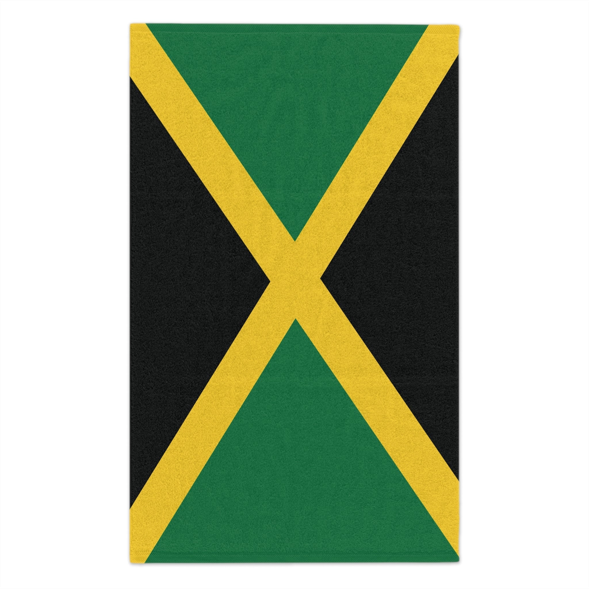 Jamaica Flag Rally Towel Rally Towel La Vie Bien Jamaica Flag Rally Towel