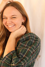 Jane Bow Earring by Rose & Clay