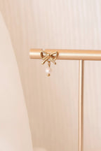 Jane Bow Earring by Rose & Clay
