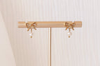 Jane Bow Earring by Rose & Clay