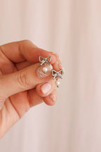 Jane Bow Earring by Rose & Clay