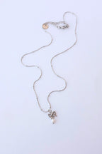 Jane Bow Necklace by Rose & Clay