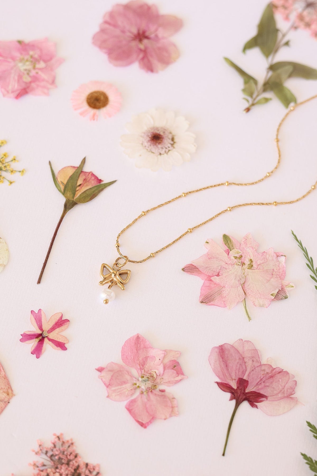 Jane Bow Necklace Necklace La Vie Bien Jane Bow Necklace