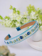 Jane's Blue Meadow Flowers Headband by Ash & Rose