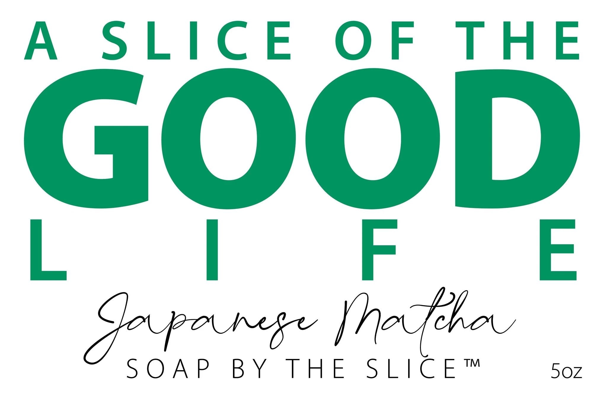 Japanese Matcha SOAP SLICE 5 oz. by Essential Journeys