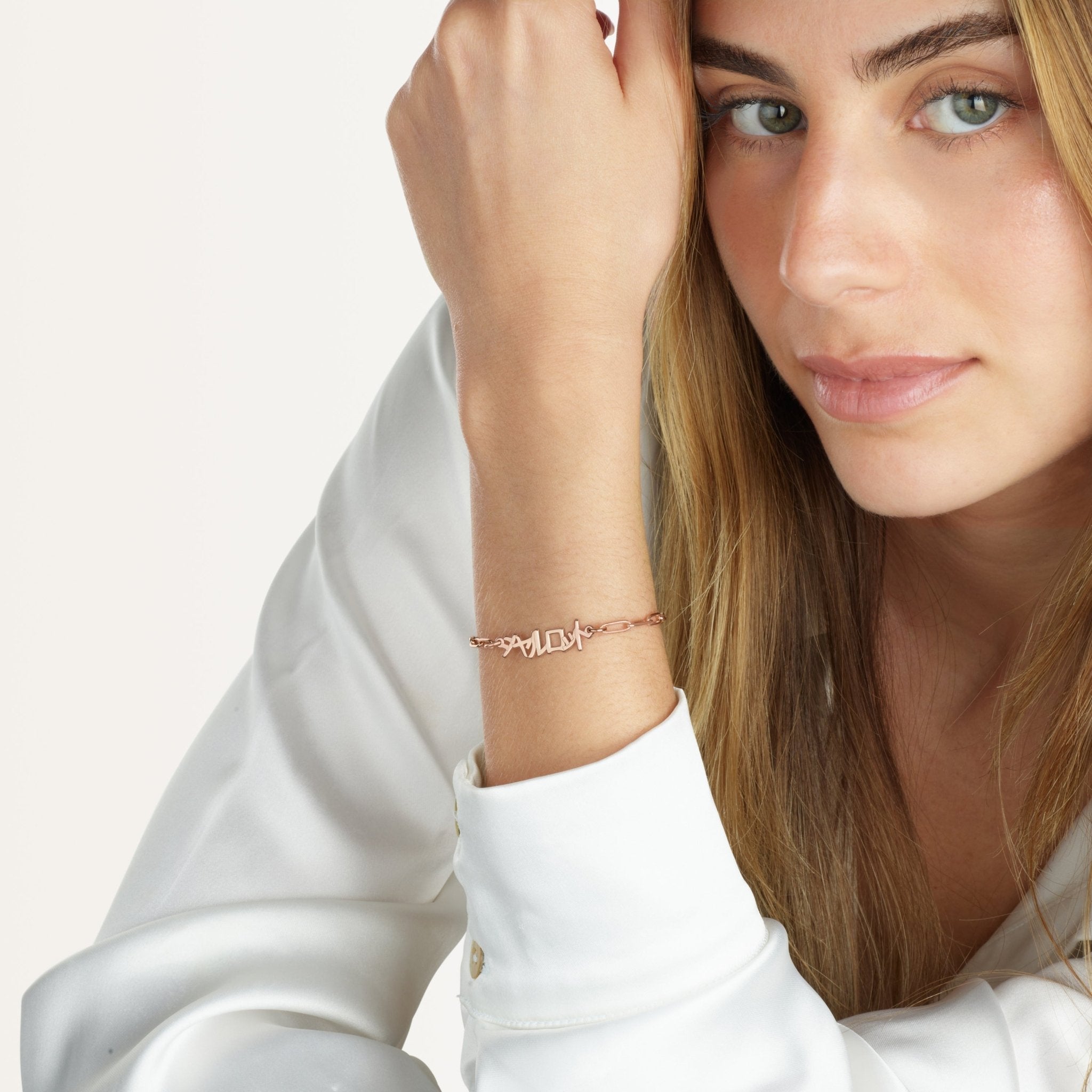 Japanese Paperclip Bracelet La Vie Bien Japanese Paperclip Bracelet