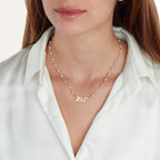 Japanese Pearl Name Necklace La Vie Bien Japanese Pearl Name Necklace