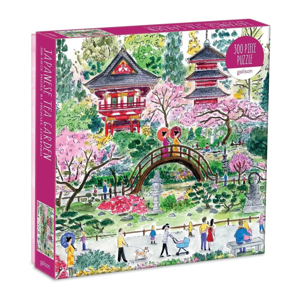 Japanese Tea Garden 300 Piece Jigsaw Puzzle Galison Jigsaw Puzzle La Vie Bien Japanese Tea Garden 300 Piece Jigsaw Puzzle Galison