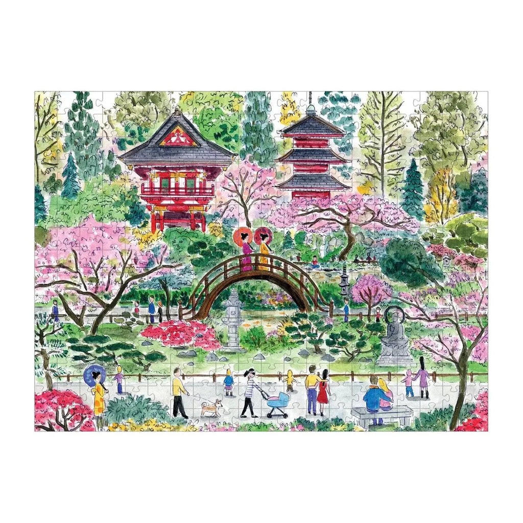Japanese Tea Garden 300 Piece Jigsaw Puzzle Galison Jigsaw Puzzle La Vie Bien Japanese Tea Garden 300 Piece Jigsaw Puzzle Galison