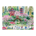 Japanese Tea Garden 300 Piece Jigsaw Puzzle Galison Jigsaw Puzzle La Vie Bien Japanese Tea Garden 300 Piece Jigsaw Puzzle Galison