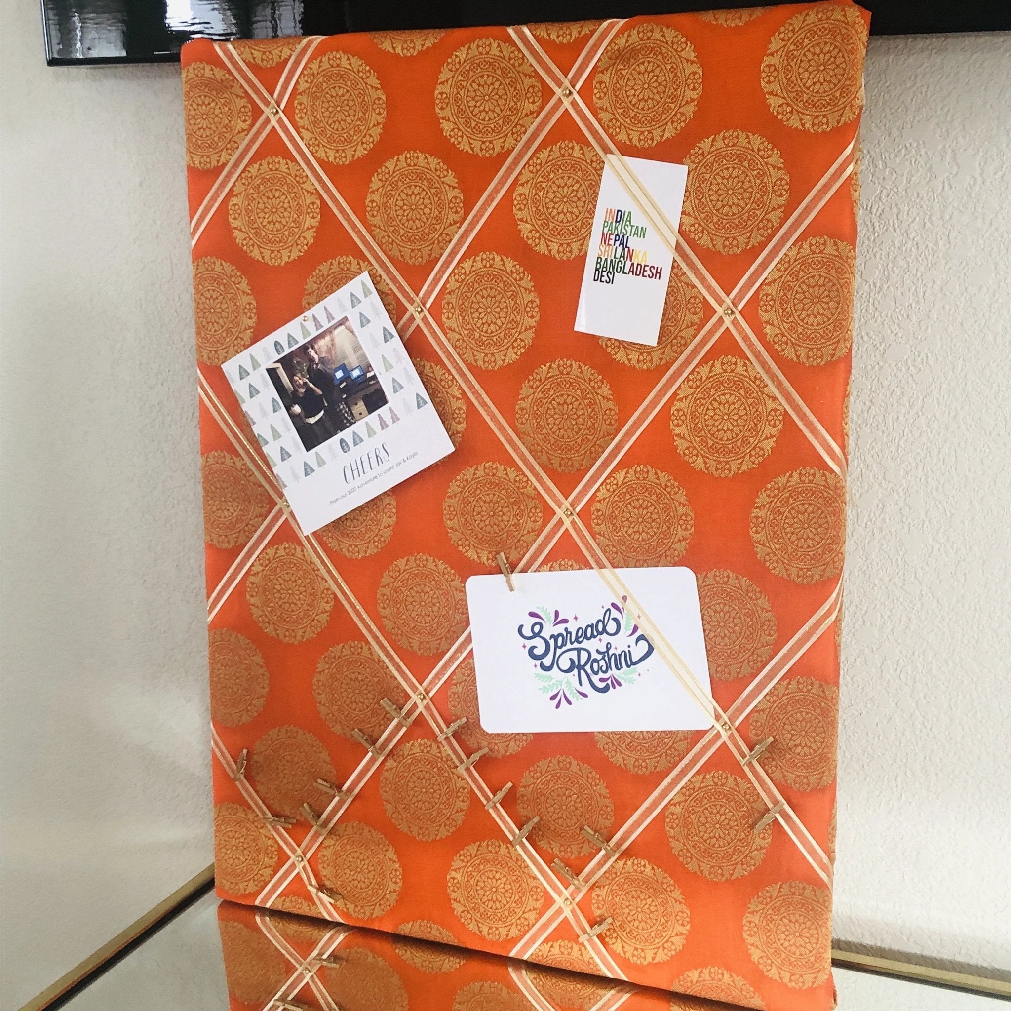 Saree Bulletin Board by Modern Desi