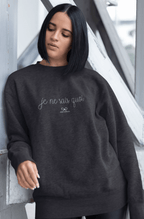 JE NE SAIS QUOI • EMBROIDERED PULLOVER by DARA SENDERS