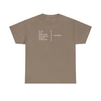 Je suis épuisé Tee shirt, gift for French speakers, funny French tee, mental health, tee shirt français, i am exhausted grammar apparel by Printify