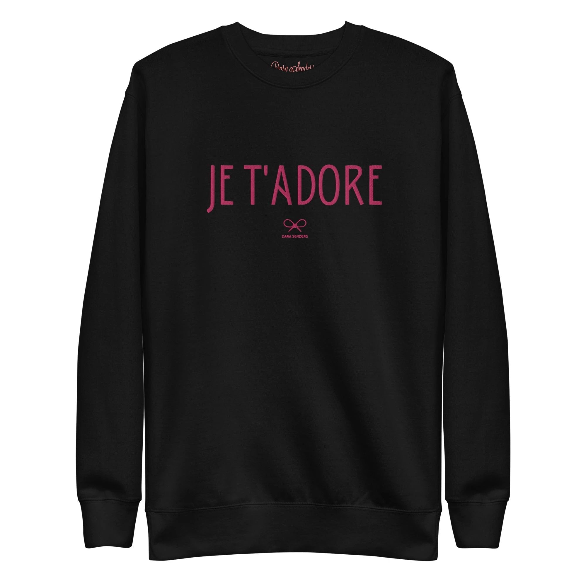 JE T'ADORE • EMBROIDERED PULLOVER by DARA SENDERS