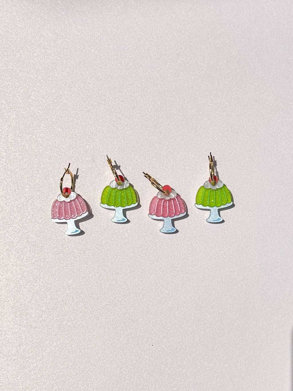 Jello Pudding Earrings Earrings La Vie Bien Jello Pudding Earrings