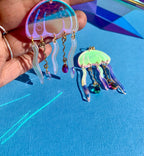 Jellyfish Acrylic Statement Earrings Earrings La Vie Bien Jellyfish Acrylic Statement Earrings