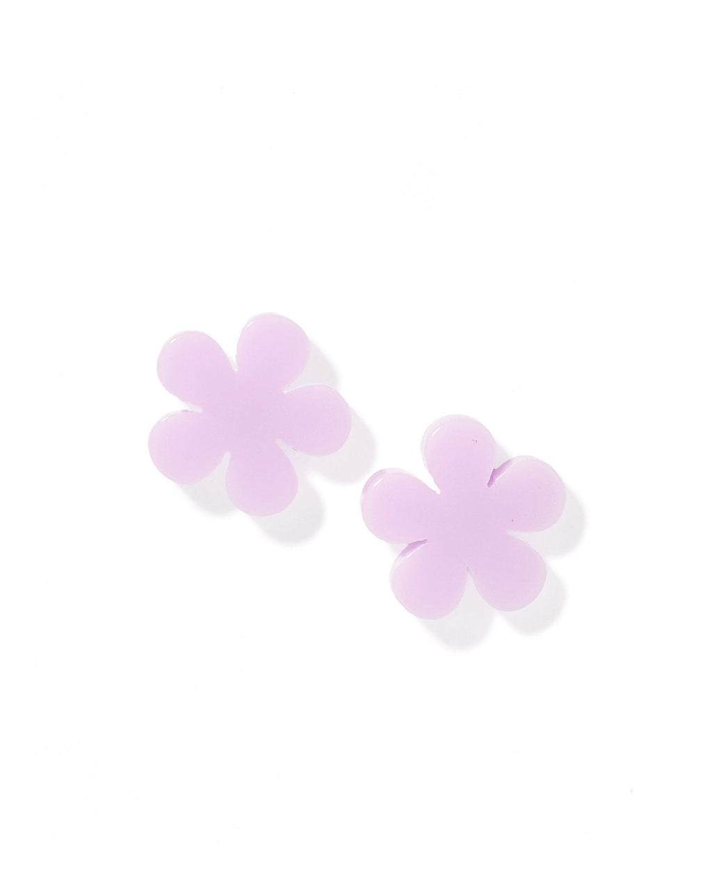 Jenna Stud Earrings - Flower Lilac