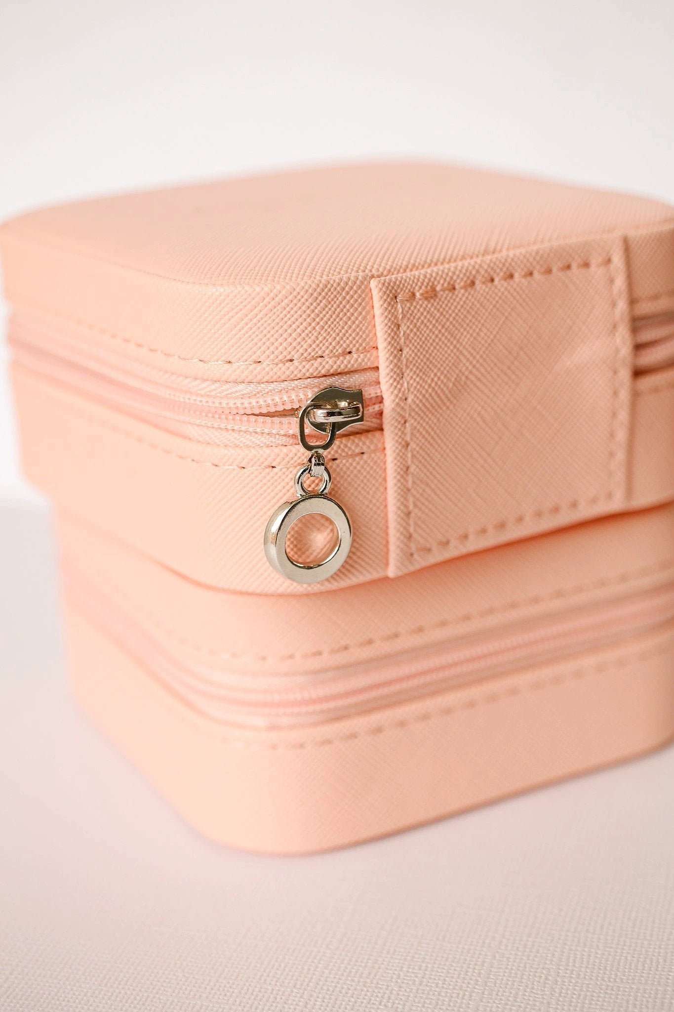 Jewelry Travel Case in Peach by Rose & Clay