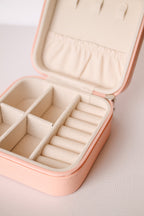 Jewelry Travel Case in Peach by Rose & Clay
