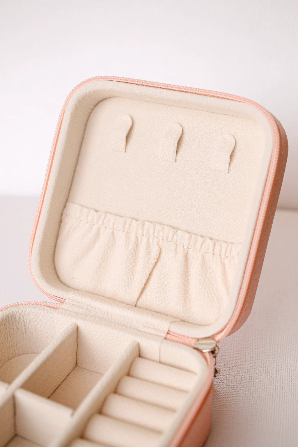 Jewelry Travel Case in Peach by Rose & Clay