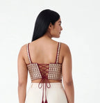 2124 - Backless blouse